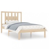 Cumpara ieftin Cadru de pat, 100x200 cm, lemn masiv de pin