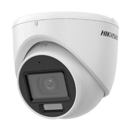 Camera de supraveghere, Dual Light, 5MP, lentila 2.8mm, IR 30m, WL 20m, Microfon - Hikvision DS-2CE76K0T-LMFS-2.8mm SafetyGuard Surveillance