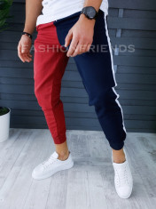 Pantaloni de trening pentru barbati - slim fit - A6192 foto