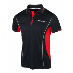 Tricou Barbati Oe Mercedes-Benz Amg Polo Performant Negru / Rosu Marime XXL foto