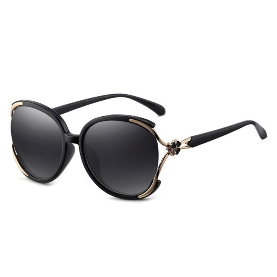 Ochelari de Soare pentru Femei cu Protectie UV - Techsuit (1384) - Black / Gray