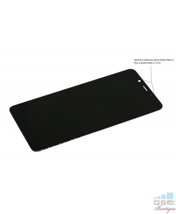 Ecran LCD Display Xiaomi Redmi Note 5, Note 5 Pro Negru Ecran LCD Display Xiaomi Redmi Note 5, Note 5 Pro Negru