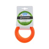 Fir motocoasa Grunman, profil patrat, PVC, 2.0 mm x 15 m