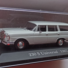 Macheta Mercedes-Benz 230 S Universal Break 1967 - IXO/Altaya 1/43