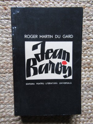 JEAN BAROIS-ROGER MARTIN DU GARD foto