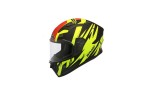 Cască Moto Integrală SMK Stellar Trek Multicolor, Mărimea 2XL, Vizieră Solară, Pinlock Ready, Compatibilă Bluetooth