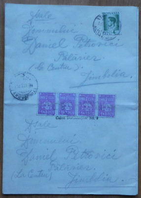 Pliant Autocalc Brevet Regal Roman , circulat la Jimbolia in 1946 foto