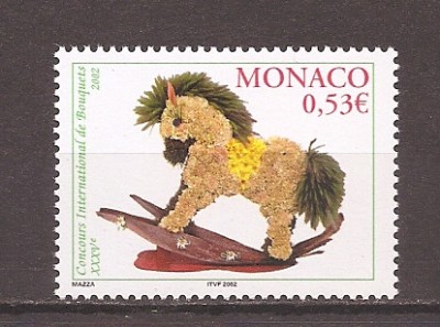 Monaco 2002 - Cea de-a 35-a expoziție de flori de la Monte Carlo, MNH foto