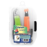 Hanger/swinger/semnalizator cu lant, cu iluminare, 2 buc/set, 2 culori, verde/portocaliu, Baracuda
