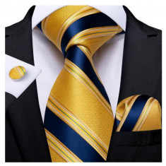 Set cravata + batista + butoni - matase - model 172
