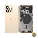 Capac Baterie Apple iPhone 13 Pro Cu Carcasa Mijloc Auriu Swap