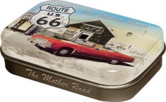 Cutie metalica cu bomboane - Route 66 US foto