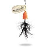 Lingurita Rotativa Zebco 4g Trophy Z-Vibe &amp; Fly No. 1 orange body/gold/black fly sinking