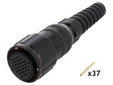 Conector Circular Mufă 16mm 37 Pin Aurit Mamă