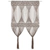 Gossi perdea macrame, gri taupe,140 x 240 cm, bumbac