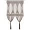 Gossi perdea macrame, gri taupe,140 x 240 cm, bumbac