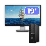 Pachet Calculator Second Hand DELL OptiPlex 5080 SFF, Intel Core i5-10500 3.10 - 4.50GHz, 16GB DDR4, 512GB SSD + Monitor 19&amp;quot; NewTechnology Media