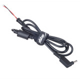 Cablu DC 4.0/1.35 mufa in unghi 0.5mm2 negru 1.2m AKYGA AK-SC-32