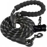 Lesa pentru caini, Purlov, PP, reflectorizanta, cu carabiniera, 3 m, Isotrade