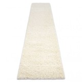 Covor, Traversa SOFFI shaggy 5cm cremă - pentru bucătărie, hol și coridor, 80x150 cm