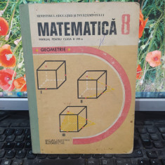 Matematică, Geometrie, manual clasa VIII, Cuculescu, Ottescu, Popescu, 1988, 013