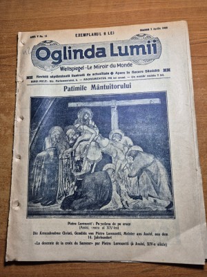 oglinda lumii 3 aprilie 1926-instalarea noului episcop al tomisului,regina maria foto
