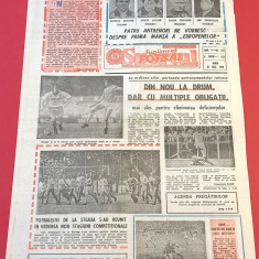 Ziarul Sportul Supliment FOTBAL 21.07.1989