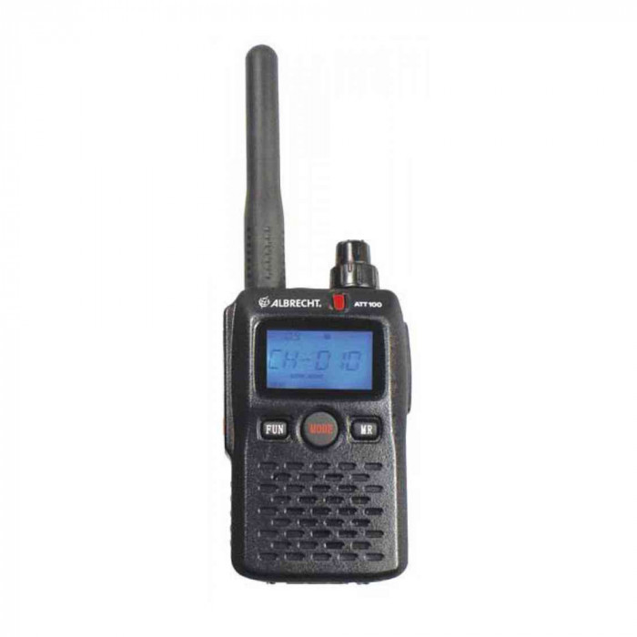 Aproape nou: Statie radio PMR portabila Albrecht ATT 100, 10 canale, acumulator 140