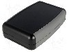Carcasa ABS, 79mmx117mmx33mm, HAMMOND - 1553CBKBAT