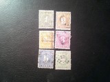 Serie Indiile Olandeze 1883 Cifra , 6 valori stampilate