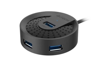 HUB extern A4TECH, porturi USB-A: USB 3.0 x 4, conectare foto