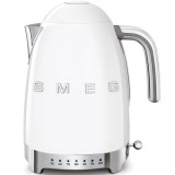 Fierbator electric Smeg KLF04WHEU, 2400W, 1.7 L (Alb)