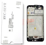 LCD+Touchscreen cu Rama Samsung Galaxy M31 / M315 BLACK Original Service Pack