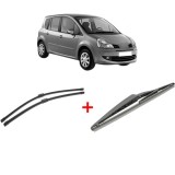 Cumpara ieftin Set 3 stergatoare RENAULT MODUS / GRAND MODUS (F/JP0_) 2004-2012, parbriz si luneta, Bosch Twin
