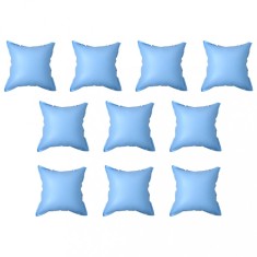 vidaXL Perne gonflabile de iarnă pentru piscine supraterane 10 buc PVC