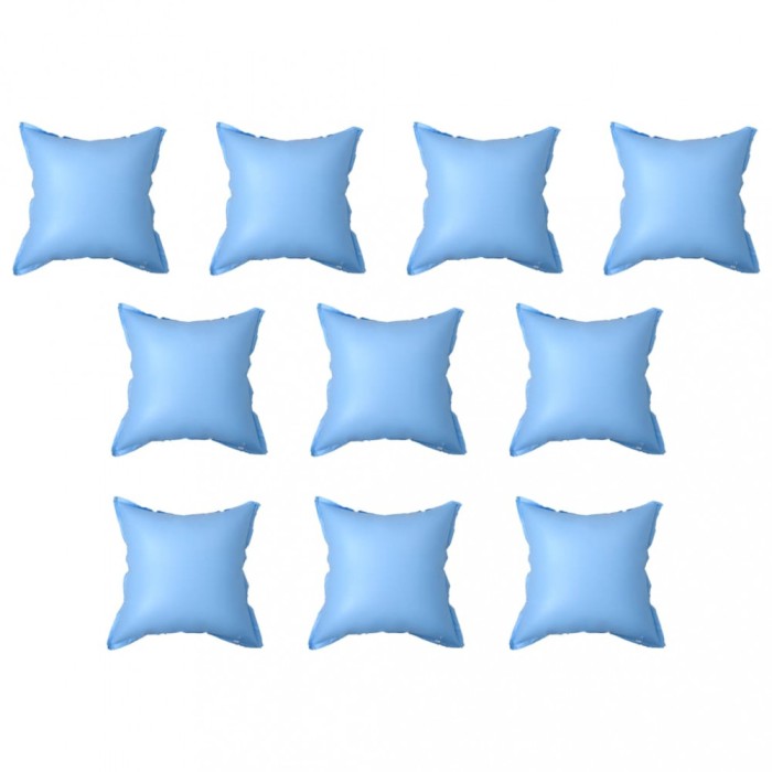vidaXL Perne gonflabile de iarnă pentru piscine supraterane 10 buc PVC