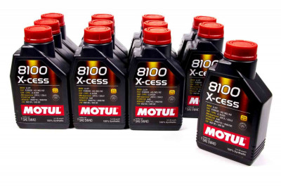 Set 12 Buc Ulei Motor Motul 8100 X-Cess 5W-40 1L 102784 foto