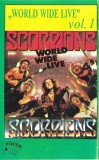 Scorpions - &bdquo;World Wide Live&rdquo; Vol. 1, Caseta audio