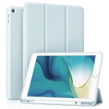 Husa iPad 7 10.2 (2019) Techsuit Flex Trifold Pen, bleu