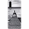 Husa silicon pentru Huawei P30, Abstract Dock Man Grey