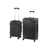 TraveLux Urban X set valize cu role negru
