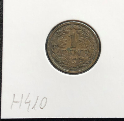 h410 Olanda 1 cent 1930 foto