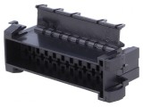 Conector cablu-cablu JPT mufă tată neagră 22PIN, TE Connectivity