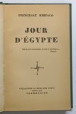 JOUR D' EGYPTE - PRINCESSE BIBESCO 1929
