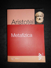 ARISTOTEL - METAFIZICA foto