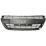 Grila radiator, masca fata Peugeot 208, 2015- Model Active, parte montare centrala, 57B10511J, Aftermarket