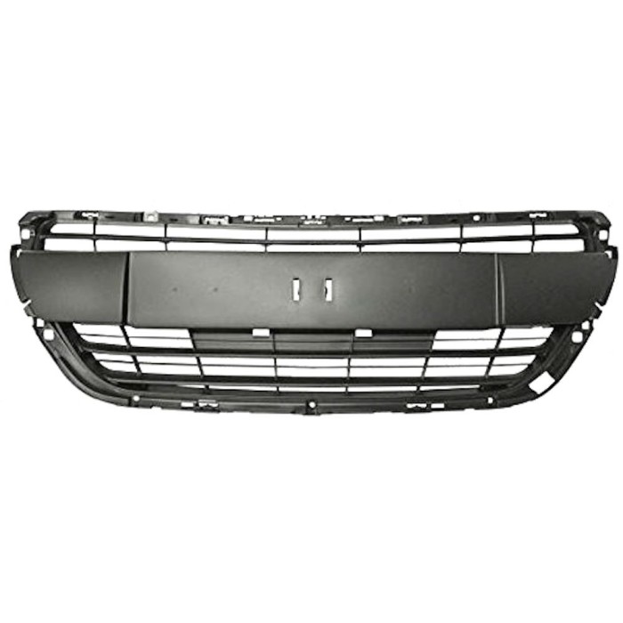 Grila radiator, masca fata Peugeot 208, 2015- Model Active, parte montare centrala, 57B10511J, Aftermarket