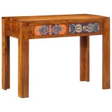 VidaXL birou 100x50x75 cm din lemn masiv de acacia