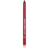 Gosh Velvet Touch creion contur pentru buze, waterproof culoare 015 Cherry 1.2 g