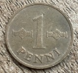 C50 - Moneda foarte veche - Finlanda - 1 penni - 1967